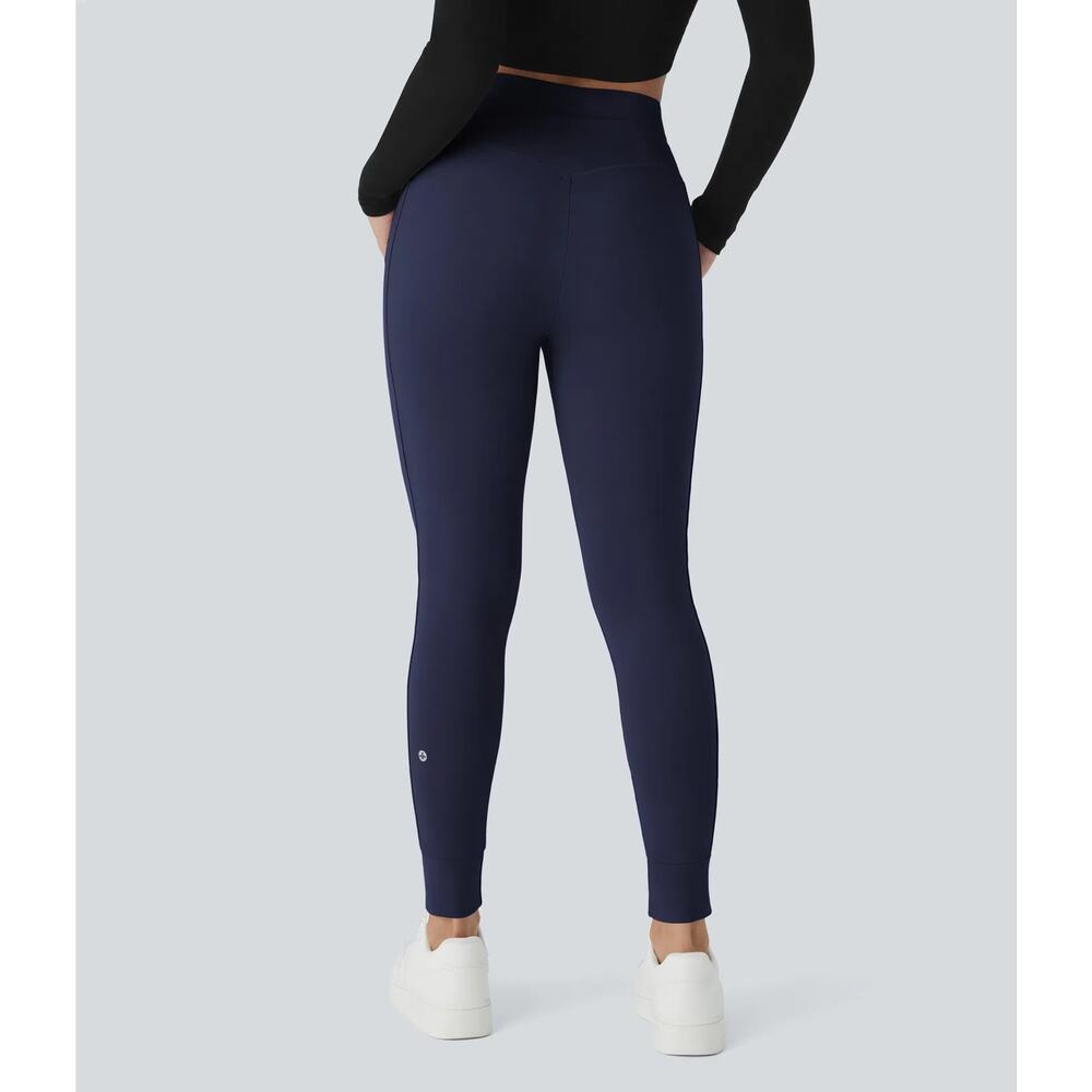 Halara Softlyzero High Waisted Drawstring Full Le… - image 5